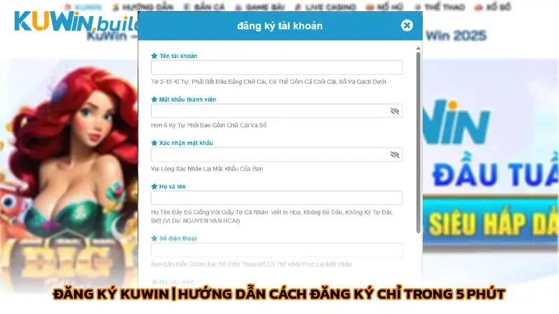 Đăng ký Kuwin