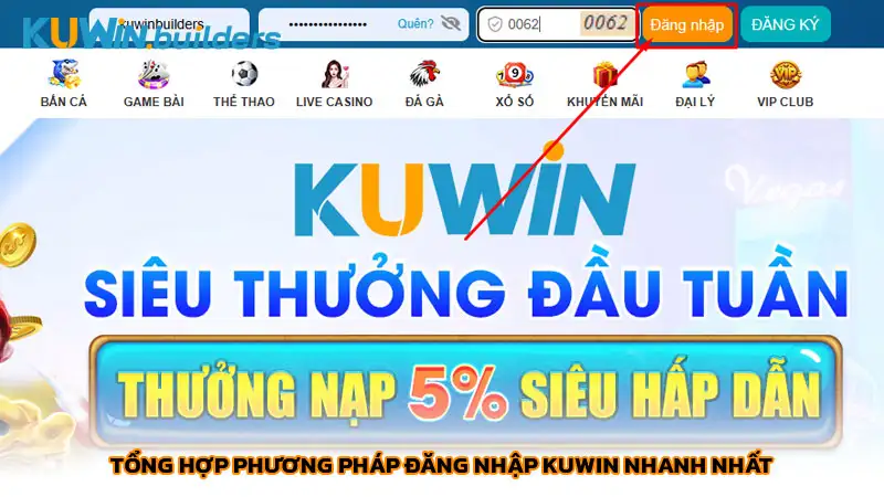 Đăng nhập Kuwin