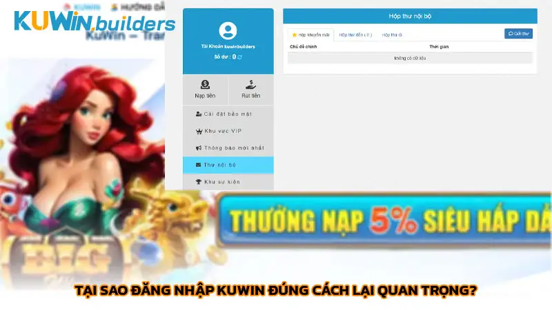 Tổng hợp phương pháp đăng nhập Kuwin nhanh nhất Tại sao đăng nhập Kuwin đúng cách lại quan trọng?